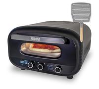 Unold Don Alfredo 450°C Pizza Oven 68805 - Indoor Electric Neapolitan Pizza Maker for Kitchen - With Pizza Peel - Up to 12" (32cm Stone) - 1700W - Adjustable Timer - Dial Controls - LCD Display - 240V