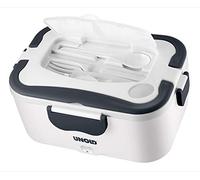 Unold Electric Lunch Box 58850 - 1.5L Capacity - Stainless Steel & Plastic Containers - Heats Up to 70°C - Built-in Cutlery Storage - 35W - Portable & Dishwasher Safe