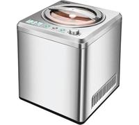Unold Ice Cream Maker Exklusiv 48872 - Fully Automatic Self Cooling - 180W Electric Compressor - 2L Stainless Steel Bowl - Ready in 30 mins