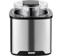 Unold Ice Cream Maker Gelato 48855 - Stainless Steel Design - 1.5L Capacity - Digital Controls - Sorbet & Frozen Yogurt Machine