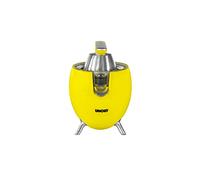 Unold Power Juicy Electric Citrus Press 78132-300W - 2 Cones for Large & Small Fruits - Automatic Squeezer - Non-Slip Feet - Retro Style - Yellow