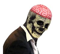 UNOLIGA Halloween Skull Mask Adult Men, Latex Skeleton Mask Full Face, Grim Reaper Mask, Full Head Skull Mask