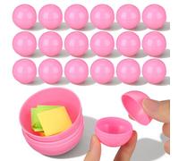 Unomor 50pcs Openable Raffle Balls - 1.57 Inch Raffle Balls for Party Games, Events, and Tombola Activities - Ideal for Raffles and Entertainment