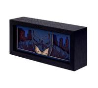 Unortha LED Light Box - Night Light for Boys Room - RGB Multi Color Paper Cut Lamp with USB & Wall Adaptor - Batman Decor Lights for Kids & Adults - Ideal Gift for Super Hero Fans (Batman)