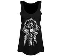 Unorthodox Collective Women's Gothic Dreamcatcher Floaty Vest Black