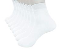 UnoSheng Norwegian Socks Elastic 4 Pairs Silky Men Ultra Thin Silk Short Stockings Fibre Socks Socks Cat Paw Children, White, One size
