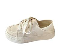 UnoSheng Shoes Women's Sandals with Heel Silver Campus Non Slip Outdoor Casual All Sports Shoes Shoes Extra Wide Women, White, 8 UK
