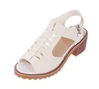 UnoSheng Wedge Size Rhinestone Fashion Plus Women's Comfortable Floral Summer Sandals Women's Sandals O Women's Shoes 39, Z5 Beige, 2/2.5 UK
