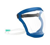 Unosuich Hydrogen Face Mask facial Shield H2 Gas Generator Hydrogen Machine Accessories Anti fog (Blue)