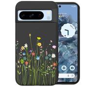 Unov Case Compatible with Pixel 8 Pro 5G Case with Design Soft TPU Shock Absorption Slim Embossed Pattern Protective (Floral Bouquet)