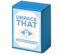 UNPACK THAT Conversation Cards Couples Game - Deep Relationship Questions for Couples, Families & Friends | 125 Cards for Communication & Intimacy Building