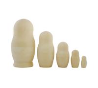 Unpainted Russian Nesting Dolls DIY Blank Nesting Dolls Unfinished Nesting Doll Kit Matryoshka Nesting Dolls