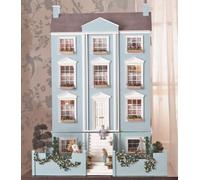 Unpainted The Classical Georgian Ready To Assemble 12Th Scale Dolls House Kit