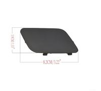 Unpainted Tow Hook Cover for For Bmw For E92 E93 M Sport 2006 2009 Direct Fit, Weather Resistant Material