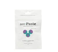 Unpaste New Formula Toothpaste Tablets, Mint with Fluorine, Xylitol, Vegan, Plastic-Free, Ideal for Travel, Resealable Packaging, 125 Pack, 2 Month Supply