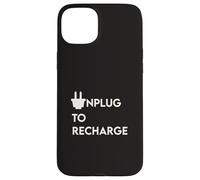 UNPLUG TO RECHARGE - Positive Tech Yoga Holistic Detox Peace Case for iPhone 15 Plus