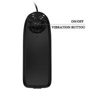 Unpredictable vibrating realistic dildo, Length 310 mm, Width 220 mm, Depth 70 mm, Department Couple, Poids 0.620 Kg, Color Nude