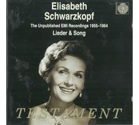 Unpublished Emi Recordings 1955-64: Lieder & Song by Testament UK (2000-12-15)
