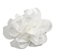 Unqiue Flower Brooch Lapel Pin Stylish Oversized Fabric Flower Pin For Business Professionals And Wedding Celebrants Women Dinner Party Accessory