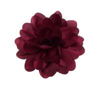 Unqiue Flower Brooch Lapel Pin Stylish Oversized Fabric Flower Pin for Business Professionals and Wedding Celebrants