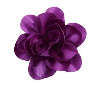 Unqiue Flower Brooch Lapel Pin Stylish Oversized Fabric Flower Pin for Business Professionals and Wedding Celebrants
