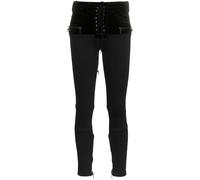 UNRAVEL PROJECT front fastened skinny jeans - Black 26