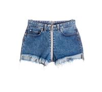 UNRAVEL PROJECT front-to-back raw denim shorts - Blue 27