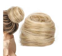 Unraveled Hair Accessory, False Hair Extension with Messy Effect for Volume in Synthetic Fiber, Elastic Ties Extensions for Curling Tails Ideal for Stylists Parties Weddings Ba
