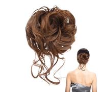 Unraveled Hair, Spring Clip for Curly Wavy Hair Extensions for Hairstyles - Styling of the Tail Holder and Hair Accessories for Dating Events Parties Weddings