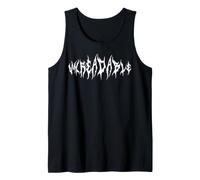 UNREADABLE Illegible Band Logo Funny Death Metal Tank Top