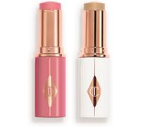 Unreal Skin & Blush Healthy Glow Duo - Face & Cheek Kit Charlotte Tilbury 8116 Unreal Skin & Blush Healthy Glow Duo Size: