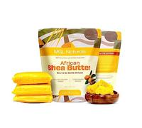 Unrefined African Shea Butter Yellow by MGL Naturals, 100% Pure, Raw, Vegan, & Organic. Nourishing and moisturizing Use it alone or DIY recipes. 2.2 lb/1kg