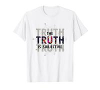 Unreliable Narrator The Truth is Subjective Perception T-Shirt, Men, White, XL