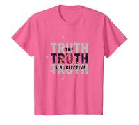 Unreliable Narrator The Truth is Subjective Perception T-Shirt, Youth, Pink Heather, 2T