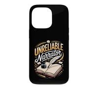Unreliable Narrator Writer Author Writing Case for iPhone 13 Pro