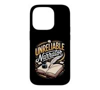 Unreliable Narrator Writer Author Writing Case for iPhone 14 Pro