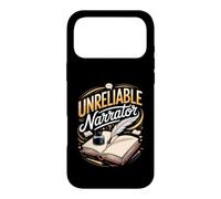 Unreliable Narrator Writer Author Writing Case for iPhone 17 Pro Max