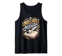 Unreliable Narrator Writer Author Writing Tank Top