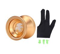 Unresive YoYo, Aluminum y YoYo , Golden with 3 Replacement Performance Metal for Ts and Coordi ing, h