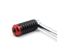 Unrestricted Walk Custom Master Collection Shifter Pegs, Black & Red Anodized, for Harley Davidson