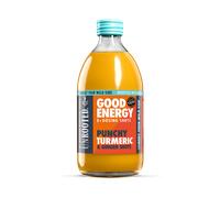Unrooted Good Energy Punchy Turmeric & Ginger Shot Dosing Bottle 8x Shots 500ml