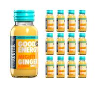 UNROOTED Mighty Ginger, Chilli & Baobab Shots - Immunity & Energy 12x60ml
