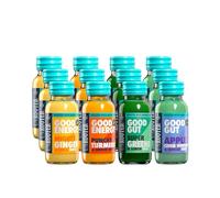 UNROOTED Mixed Health Shots - Ginger, Turmeric, Greens and Baobab 12x60ml