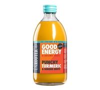 Unrooted Punchy Turmeric Good Energy 500ml [Pack of 4]