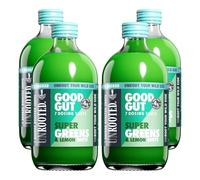 UNROOTED Super Greens Shots - Gut Health and High Fibre 4 x 420ml