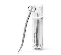 UNS Aquascaping Tools - Stainless Steel, Rust Resistant, Freshwater Planted Tank, Saltwater Reef Aquarium Maintenance Accessory - Trimming Stems & Carpets, Coral Cutting - Wave Scissors, Grey