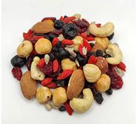 Unsalted and Raw SuperFood Blend Energy Mix | Healthy Nuts and Berries (460 Grams)