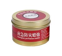 Unscented Candle - Long Burning Survival Candles | Reliable Long Burning Candles For Power Outages | Unscented Canned Lanterns With A Burning Time Of 20 Hours | Read