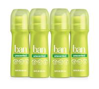 Unscented Original Roll-On Antiperspirant Deodorant by Ban for Unisex - 3.5 oz Deodorant