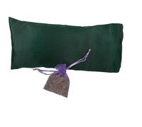 Unscented Silk Eye Pillow for Yoga & Meditation with lavender Sachet - Weighted Eye Mask for Relaxation, Stress Relief, Savasana & Sleep - Soft, Natural Silk Cover